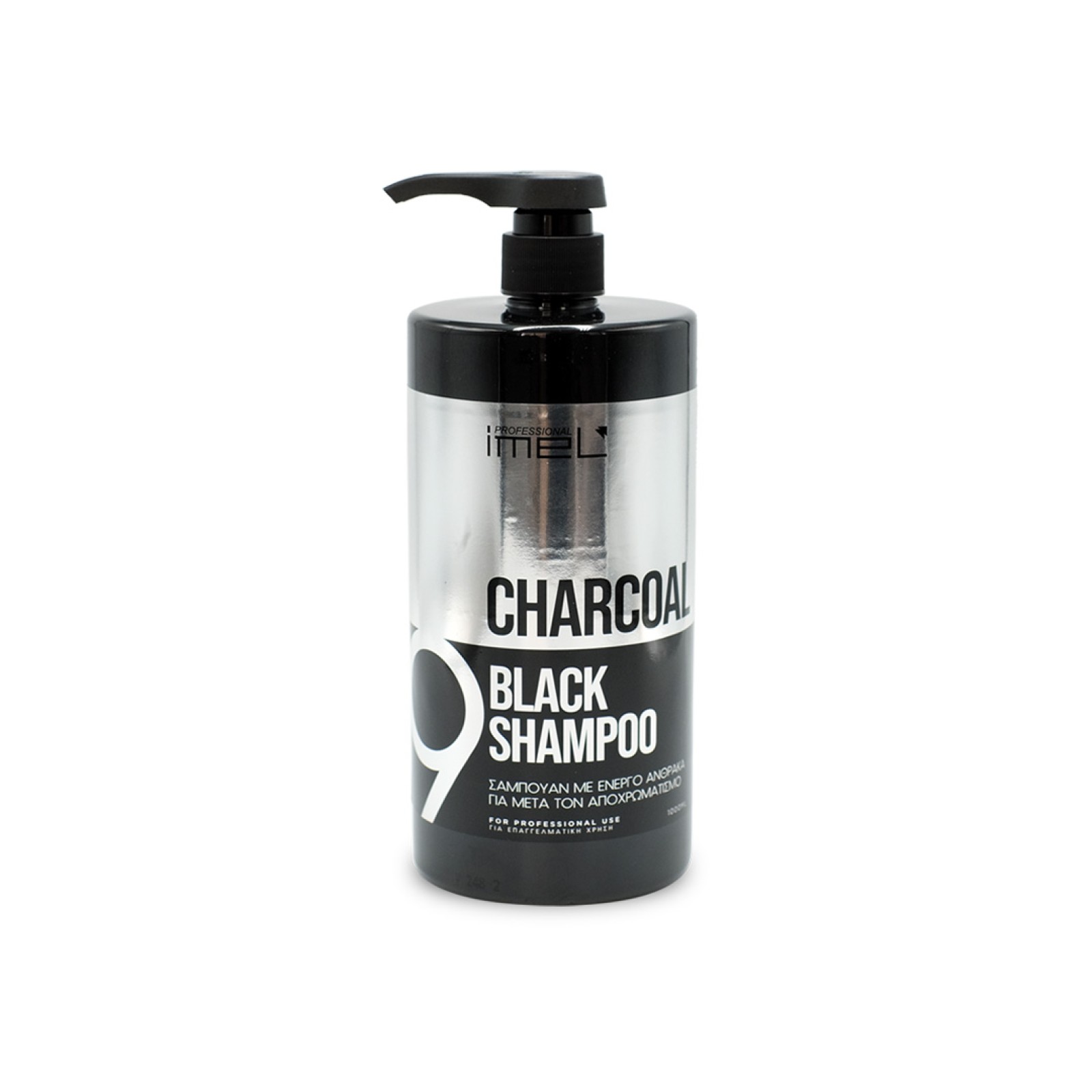 imel charcoal black šampon sa pumpicom 1000ml imel charcoal black šampon sa pumpicom 1000ml